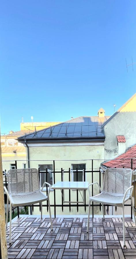 Stylish Apartment In The Heart Of Kaunas Old Town Exterior foto